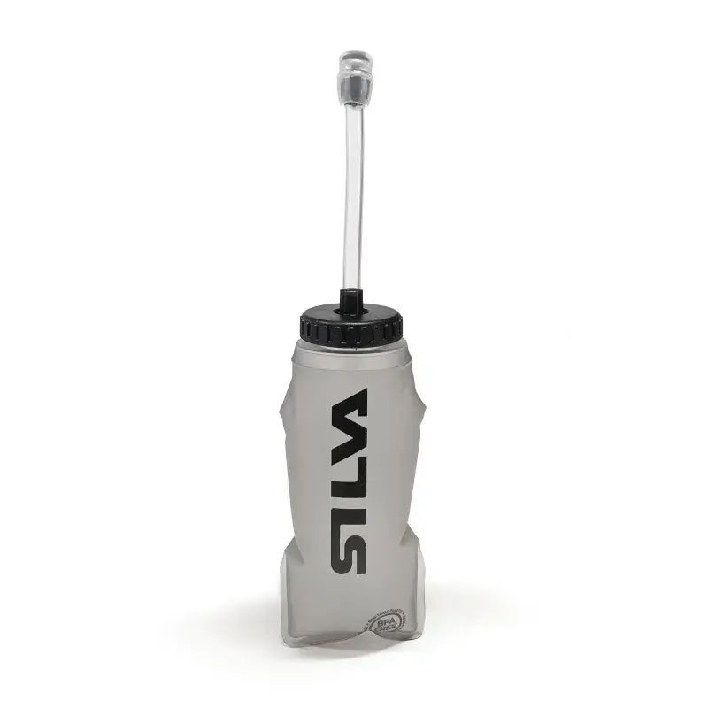 Butelka / Bidon Softflask Z Dedykowaną Słomką 500 ml Silva Black (38416) Cena promocyjna