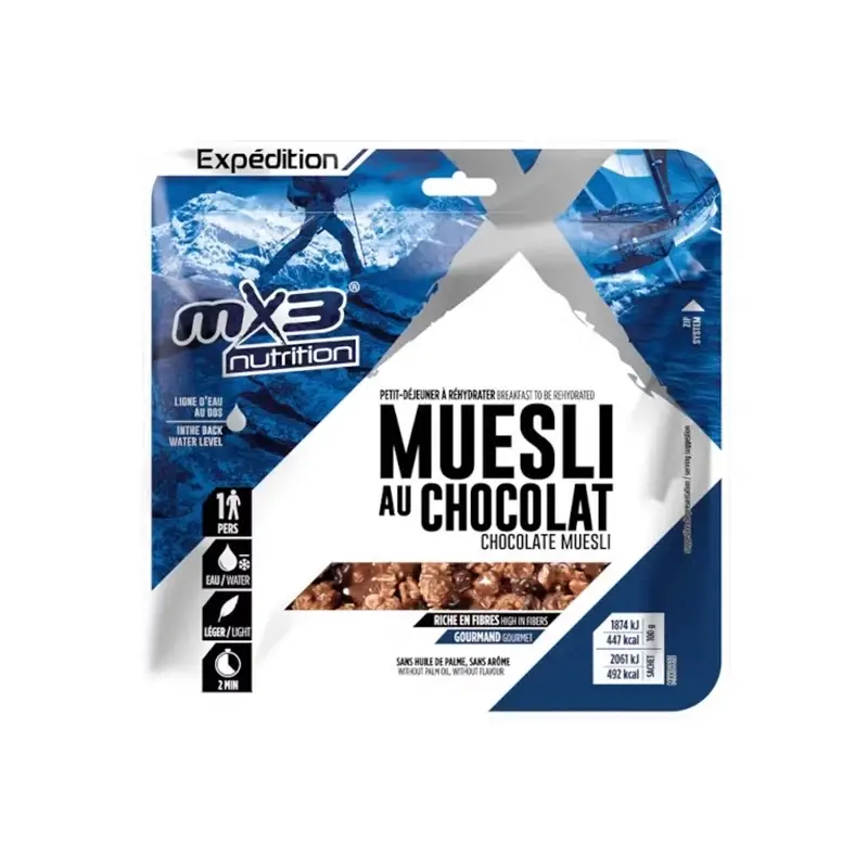 Ostatnie sztuki Danie Musli Czekoladowe 110g MX3 (802)
