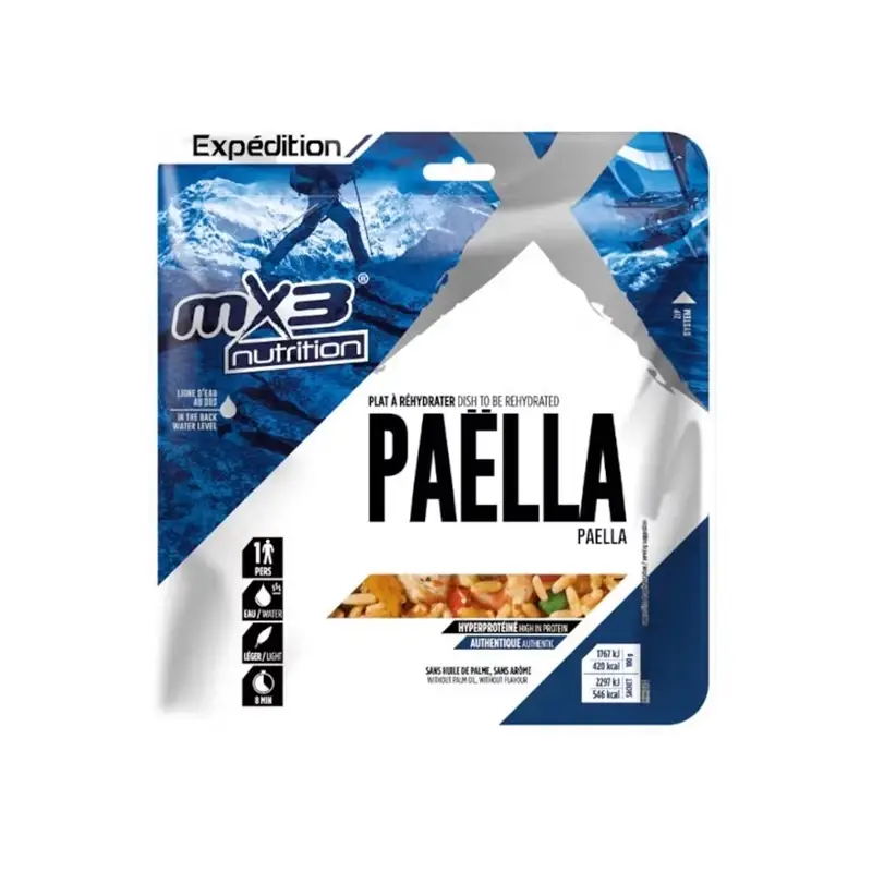 Danie Paella Z Kurczakiem i Krewetkami 130g MX3 (811) Zamów teraz