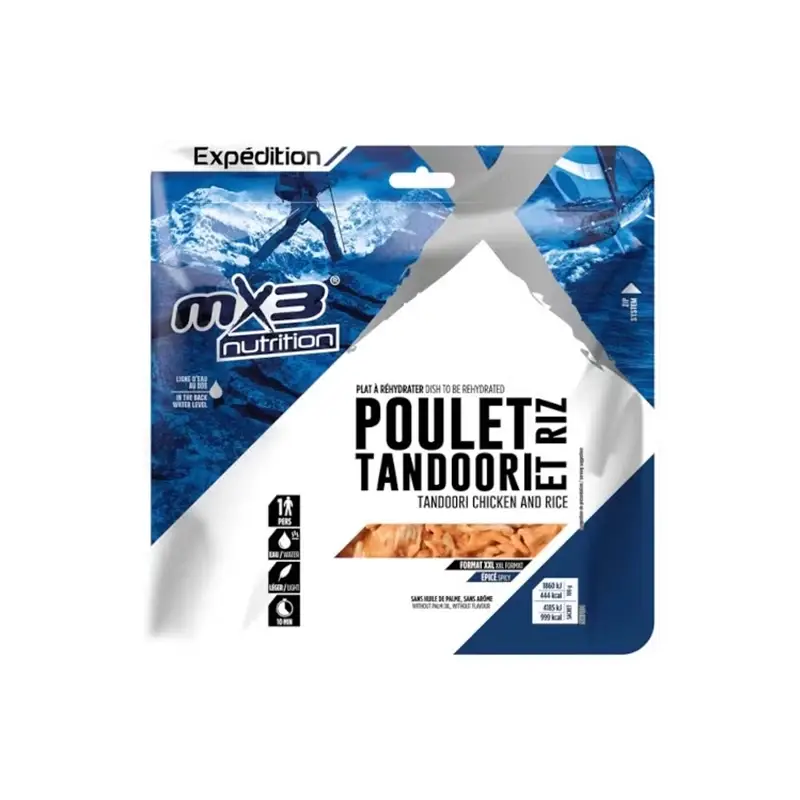 Szybka dostawa Danie Kurczak Tandoori Z Ryżem 210g MX3 (817)
