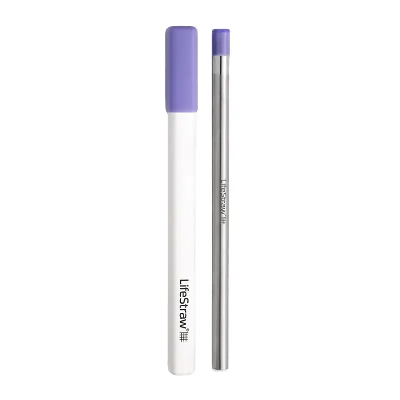 Do wyczerpania zapasów Ultralekki Filtr Słomkowy Do Wody SIP z Etui LifeStraw Thistle Purple