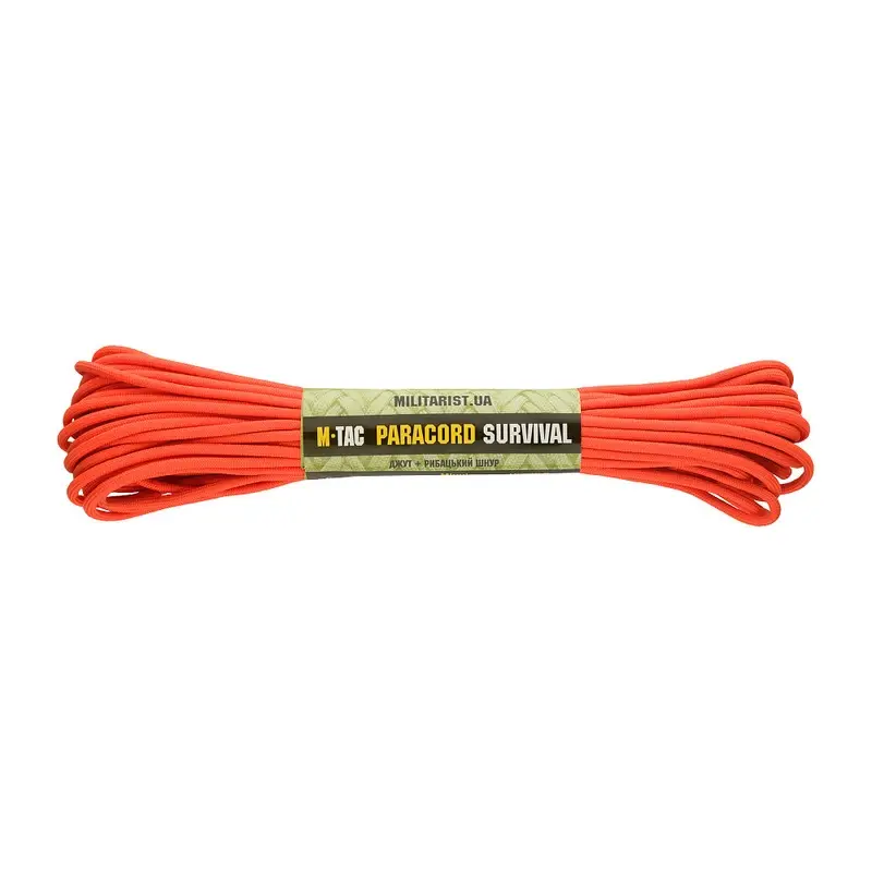 Linka Paracord 15m M-Tac Orange (10320146) Szybka dostawa