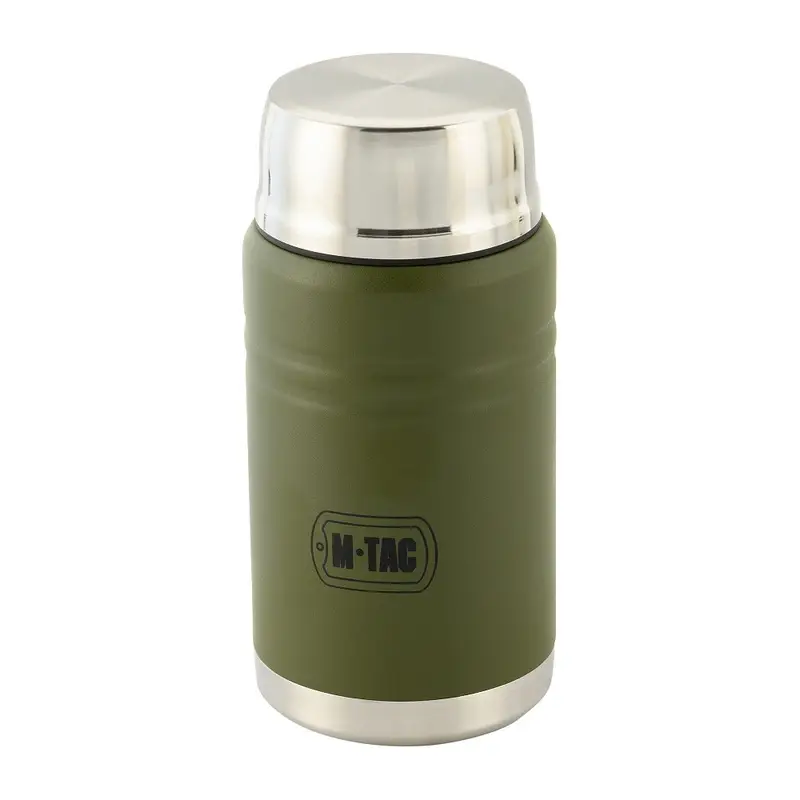 Termos Na Jedzenie Z Składaną Łyżką Ze Stali Nierdzewnej 750 ml M-Tac Olive (60056001) Kup teraz