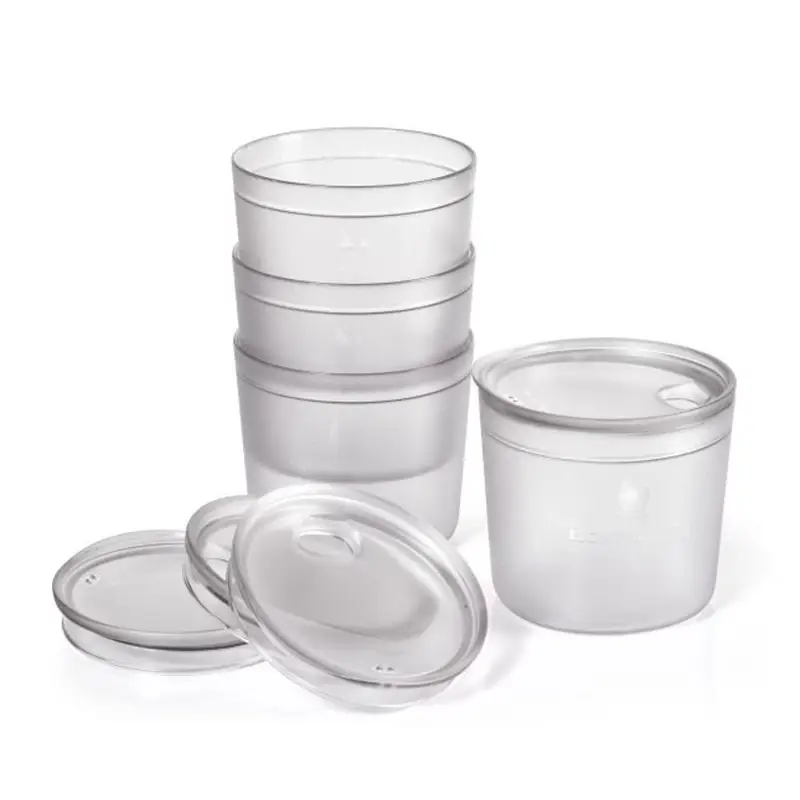 Szybka wysyłka Zestaw 4 Kubków Tumbler / Snap Lid Short 250 ml Light My Fire Transparent (2479502915)