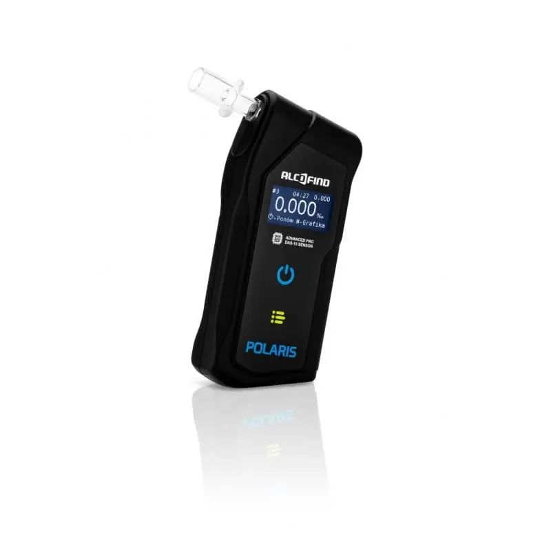 Alkomat Elektrochemiczny AlcoFind Polaris Czarny Obniżka ceny