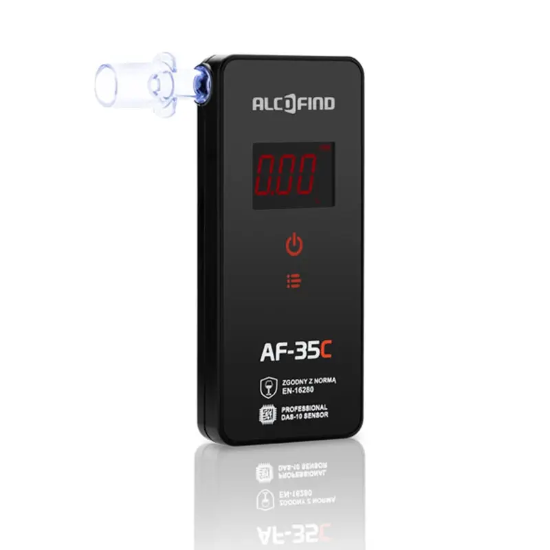 Alkomat Elektrochemiczny AlcoFind AF-35C Czarny Bestseller