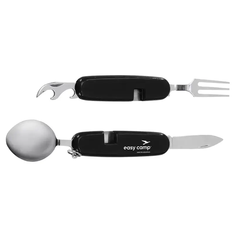 Wyprzedaż Niezbędnik Folding Cutlery Easy Camp Czarny (680296)