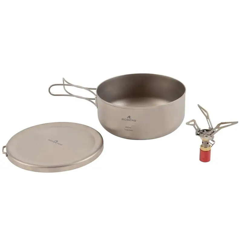 Popularny Zestaw Do Gotowania Fire Midge Ti. Cook Set Robens (690343)