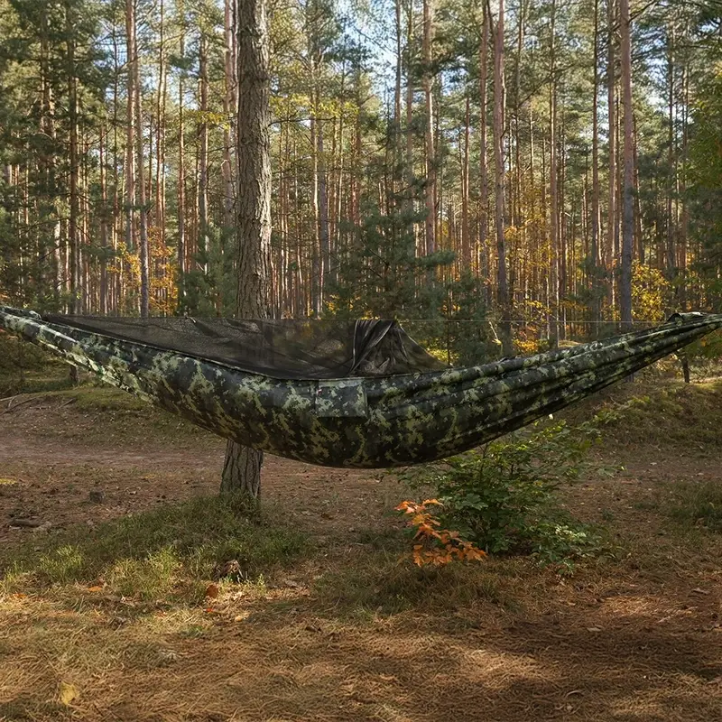 Szybka dostawa Hamak Lekki Turystyczny Ważka V1 + Moskitiera Pocket TigerWood Camo