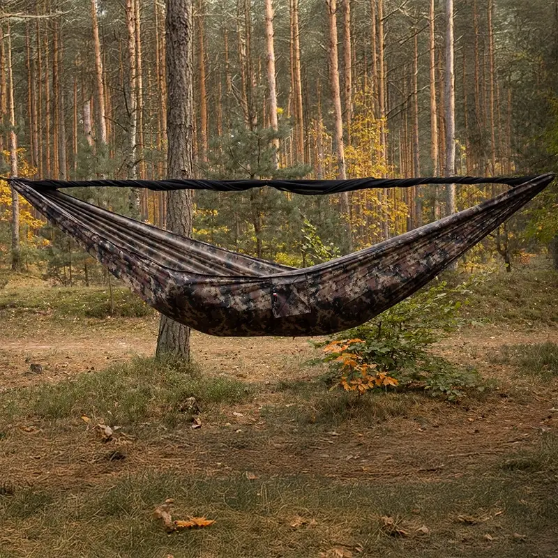 Hamak Lekki Turystyczny Ważka V2 Long + Moskitiera Double Zip TigerWood Camo Oferta czasowa
