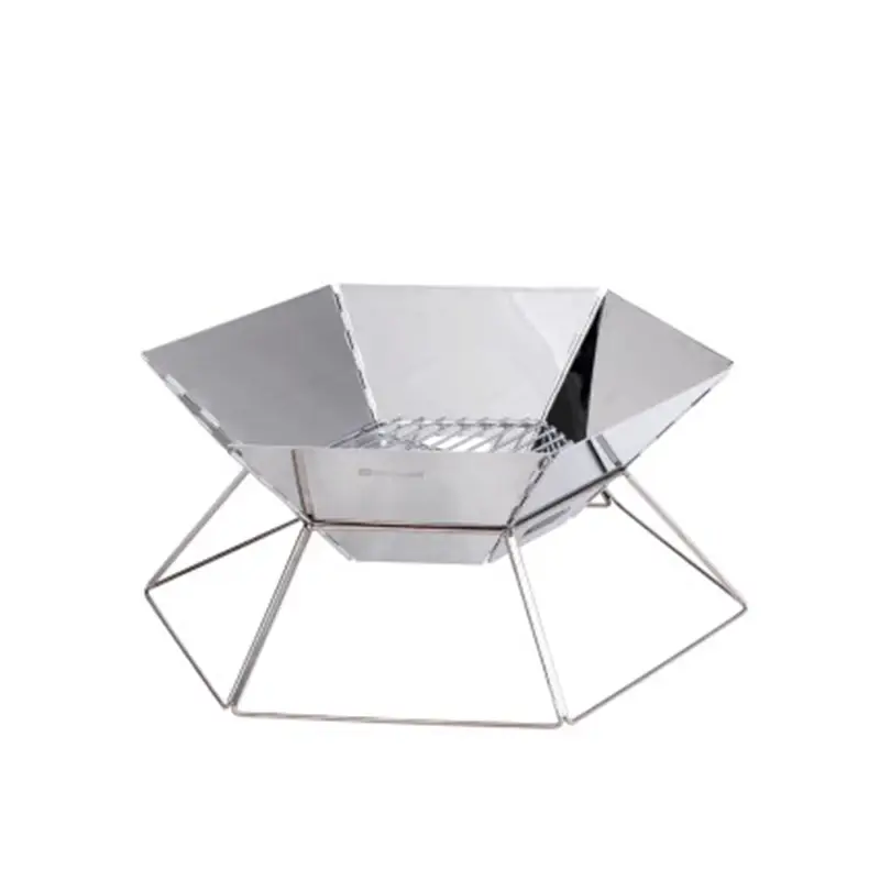 Bezpieczna płatność Grill Składany Outwell Cantal Fire Pit Silver