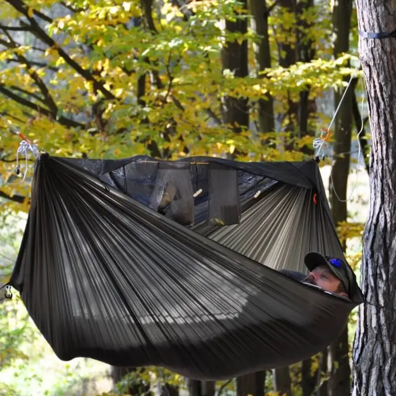 Hamak OROH I + Zawieszenie Whoopie Sling FlyHamak Dark Olive Bestseller