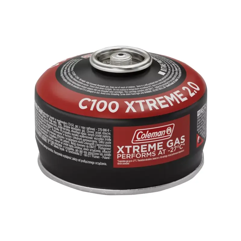 Kartusz Turystyczny Gazowy C100 Xtreme 2.0 Coleman 100g Ekspresowa dostawa