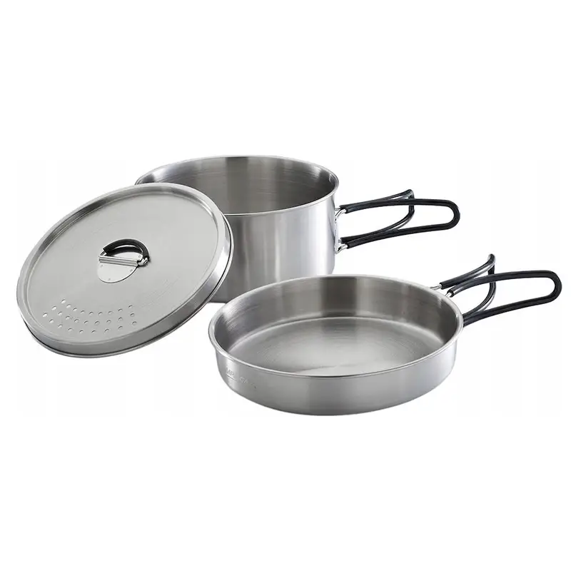 Kup teraz Zestaw Naczyń Coleman Stainless Steel Trekking Kit