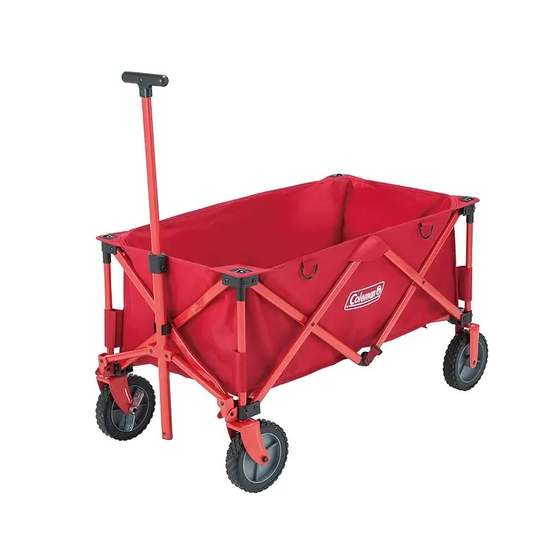 Nowy Wózek Transportowy Składany Wagon Coleman Czerwony (2000035214)