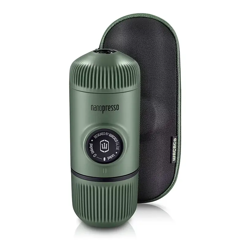 Przenośny Podróżny Ekspres Do Kawy + Etui Wacaco Nanopresso Moss Green Szybka wysyłka