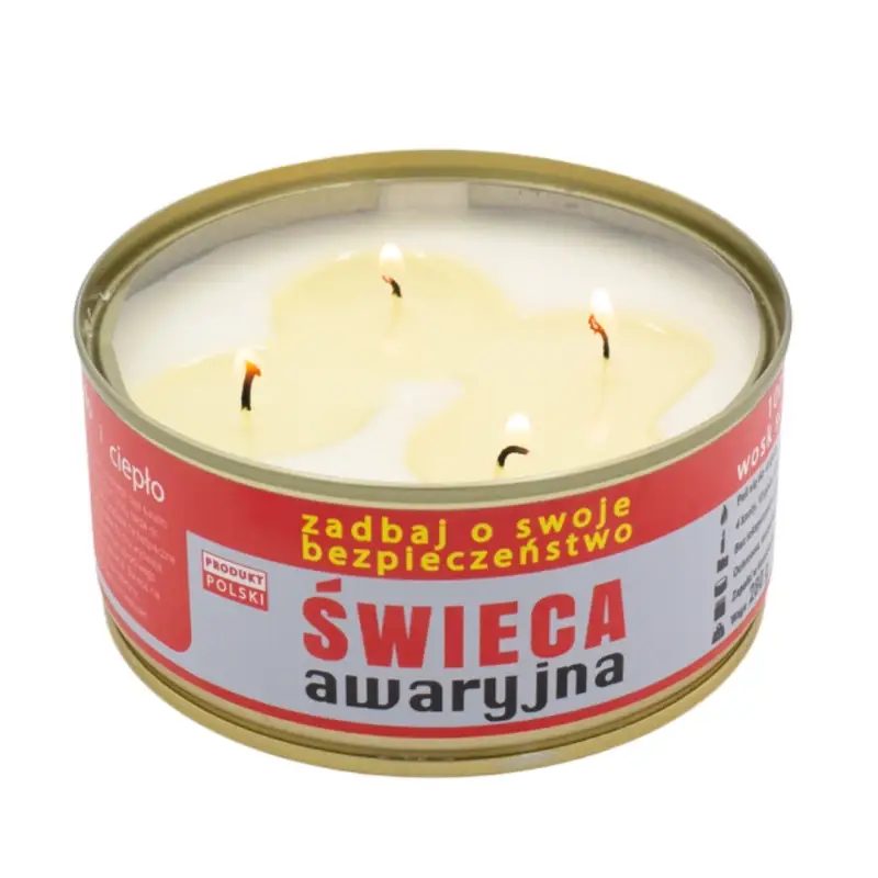 Świeca Awaryjna Sojowa Haske Pro 280g Tani