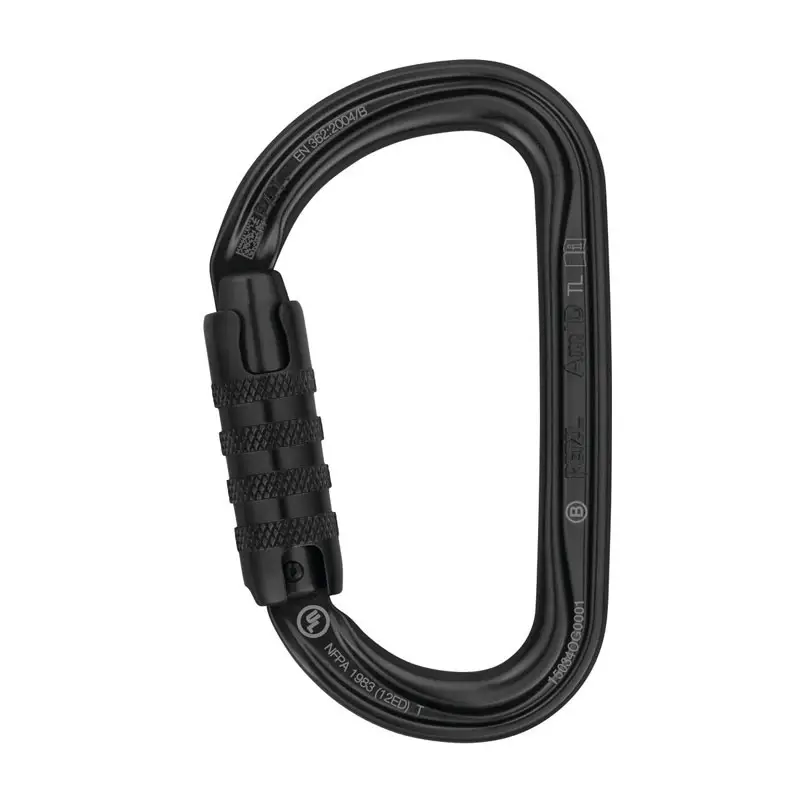 Karabinek Am'D Triact-Lock Petzl Czarny (M34A TLN) Wyjątkowa oferta
