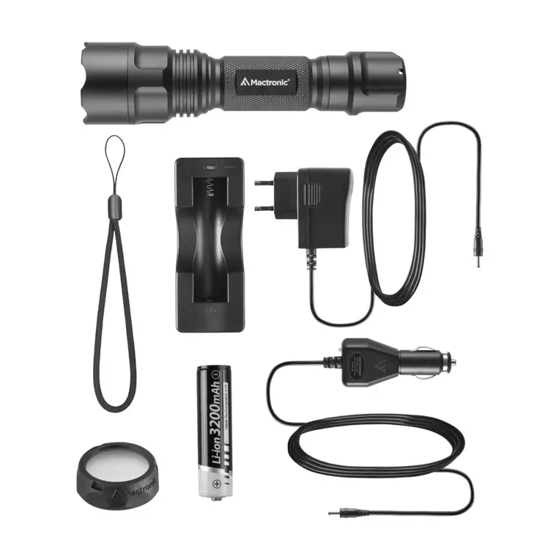 Latarka Ręczna Ładowalna Black Eye Mactronic 1000 lm Box (THH0049) Bestseller