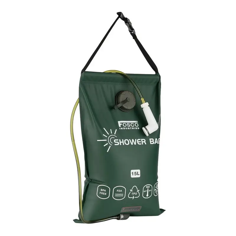 Prysznic Camp Shower Premium 15L TPU Fosco Industries Olive (319452) Kup online