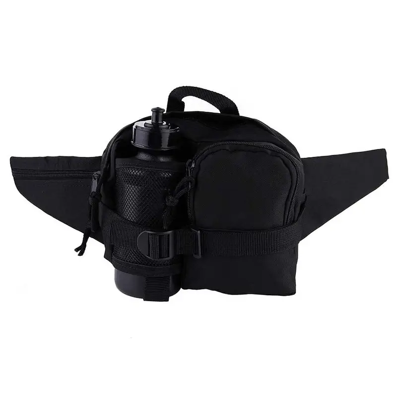 Kup online Torba Biodrowa / Nerka Z Manierką Fanny Pack With Bottle 101 INC. Czarna (359363)