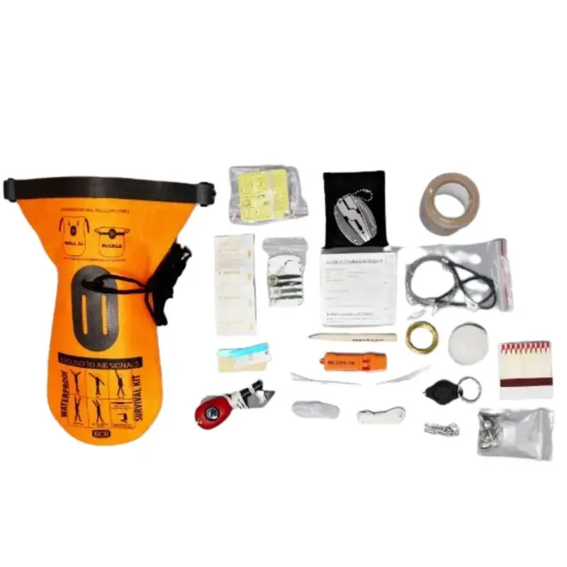Sprawdź teraz Zestaw Survivalowy Waterproof Survival Kit BCB (CK050)