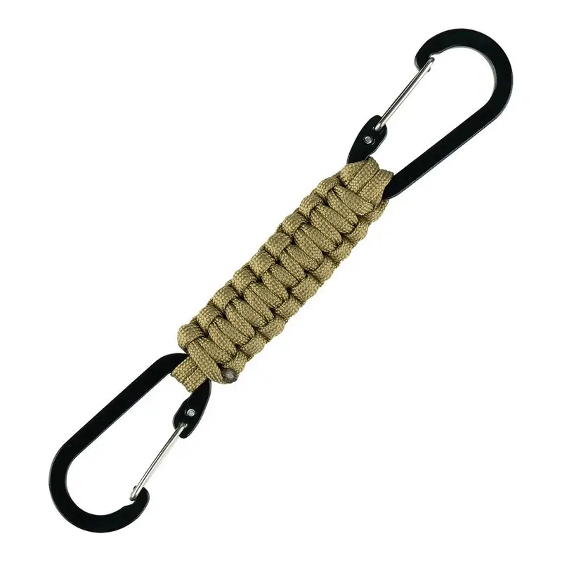 Podwójny Karabińczyk Paracord JF026 Fostex Garmonts Coyote (259146) Ostatnia szansa