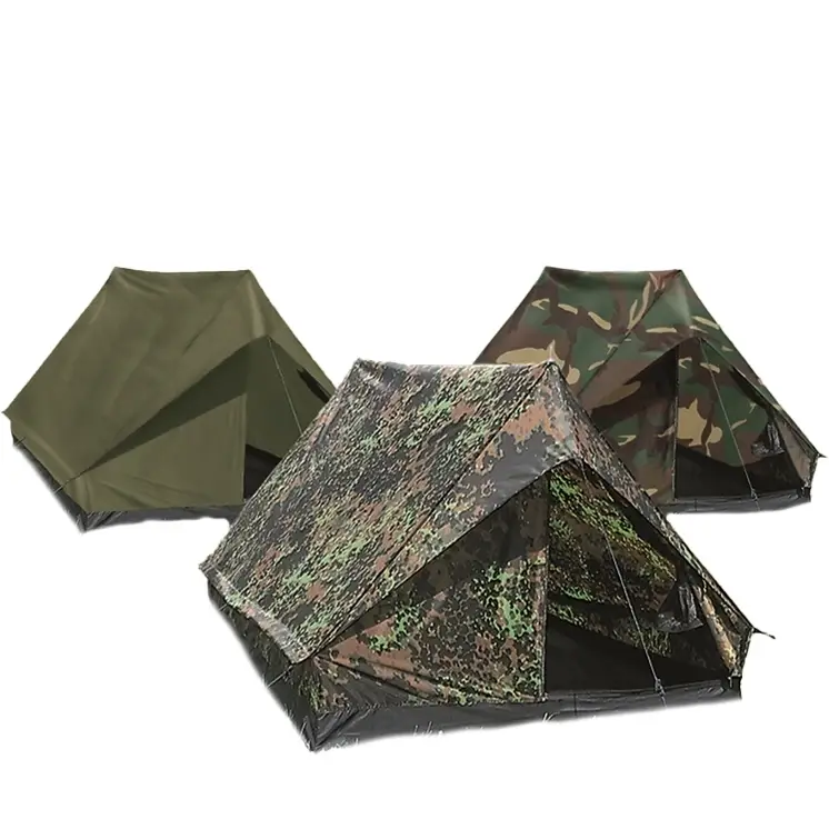 Dostępne od ręki Namiot 2-osobowy Mini Pack Super Mil-tec Woodland (14206020)