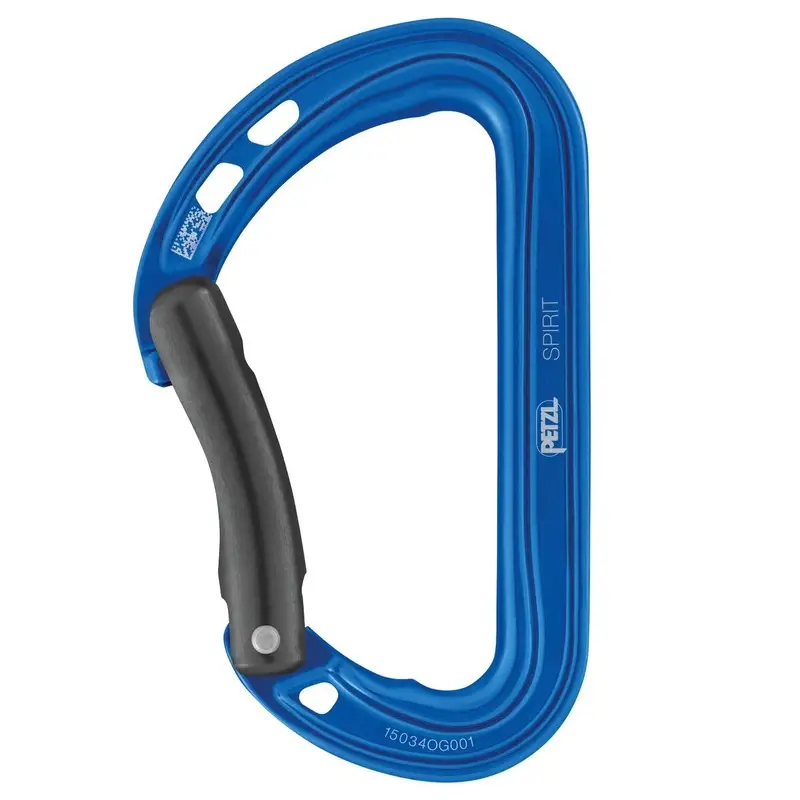 Karabinek Wygięty Spirit Petzl Niebieski (M061AB00) Zniżka