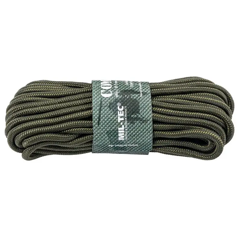 Linka Commando 7 mm x 15 m Mil-Tec Olive ( 15941001-007) Niska cena