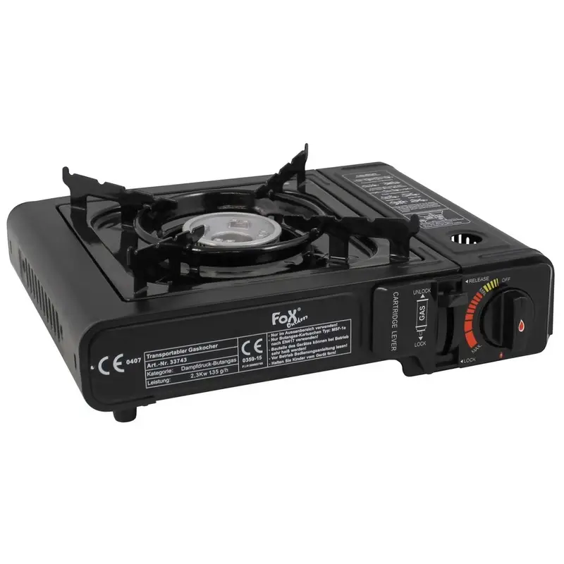 Kuchenka Kempingowa Camping Gas Stove Fox Outdoor (33743) Hit sprzedaży