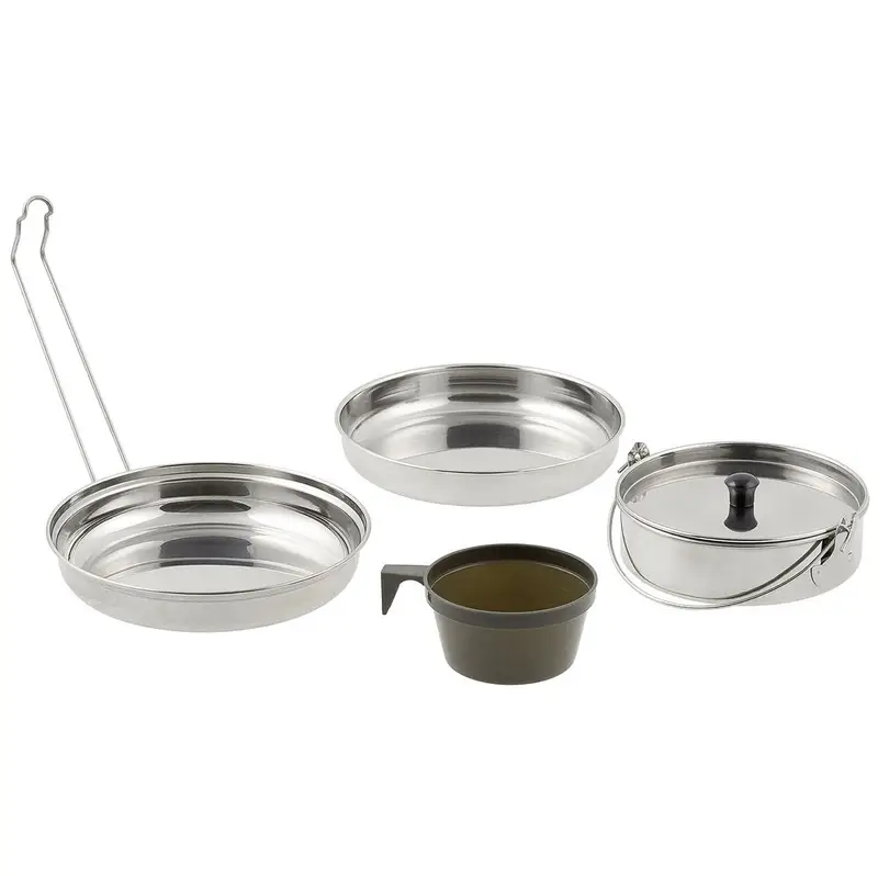 Oferta Zestaw Naczyń 5 Elementów MFH Stainless Steel (33315)