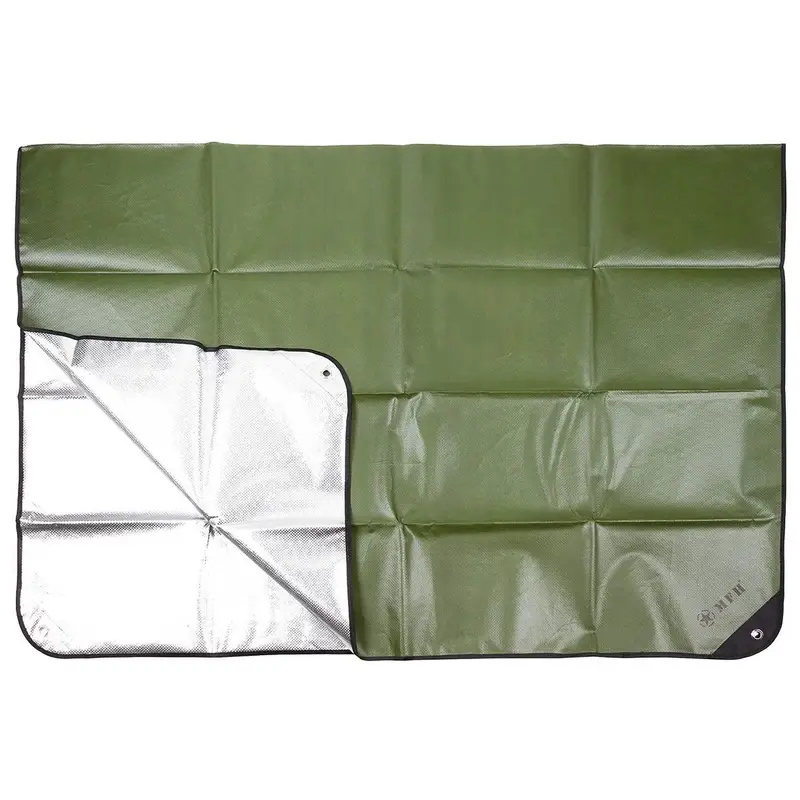 Wybór klientów Koc Ratunkowy Termiczny Emergency Tarp MFH Olive (27132)