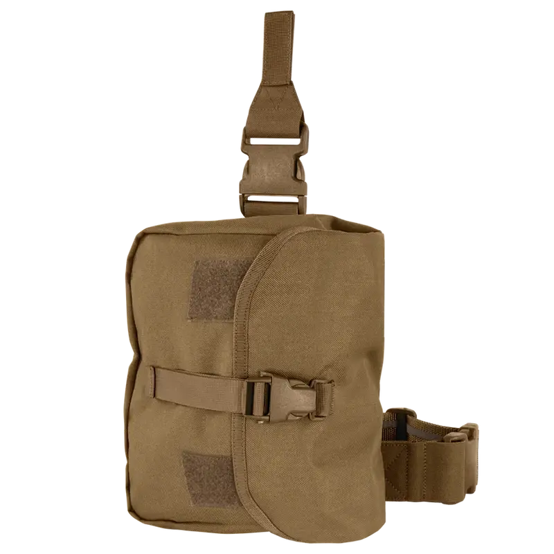Pokrowiec Na Maskę Przeciwgazową Gas Mask Leg Rig Codor Coyote Brown (171275-498) Darmowy zwrot