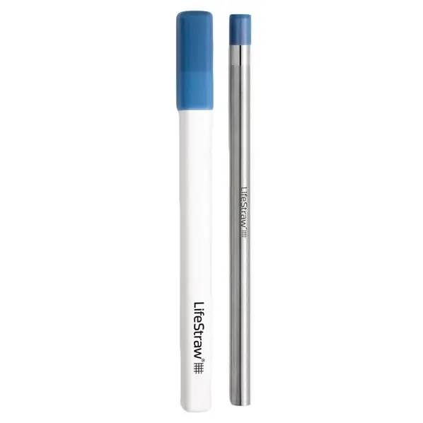 Popularny Ultralekki Filtr Słomkowy Do Wody SIP z Etui LifeStraw Stormy Blue