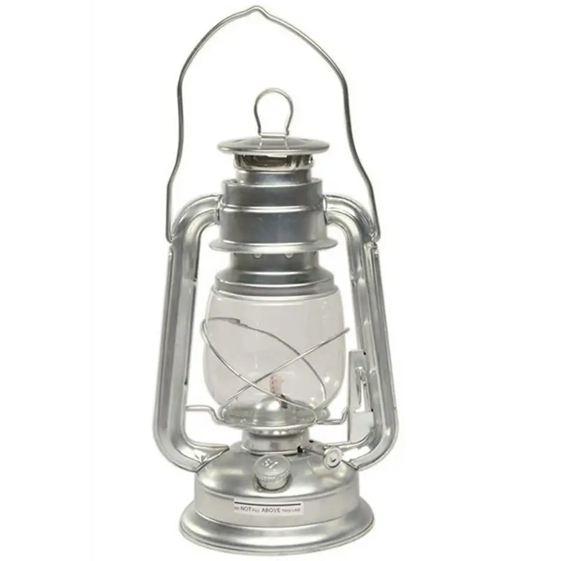 Hit sprzedaży Lampa Naftowa Mil-Tec 28 cm Srebrna (14964000)