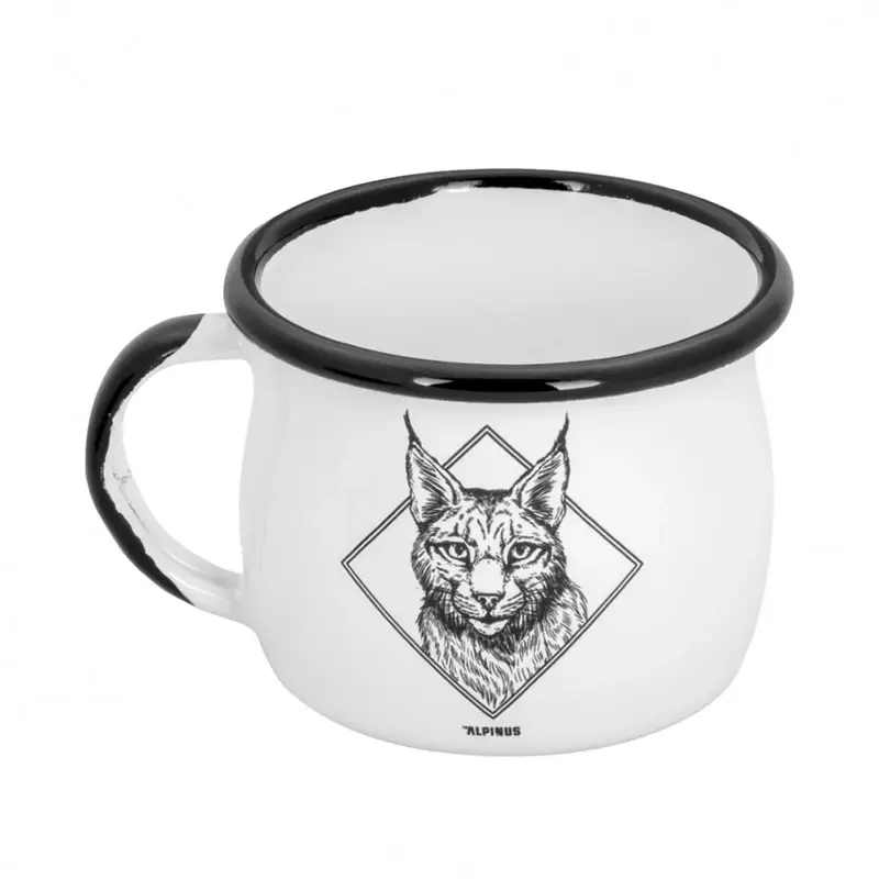 Kubek Emaliowany Ryś Alpinus 280 ml Wyjątkowa oferta