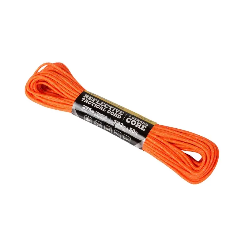 Linka 3/32 x 50ft Tactical Reflective (50ft) Atwood Rope MFG Neon Orange (CD-PT1-NL-0P) Zamów dziś
