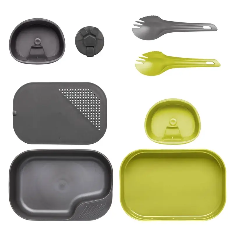 Zestaw CAMP-A-BOX Duo Complet Wildo Lime / Dark Grey (SE-CDB-PP-6719A) Ekspresowa dostawa