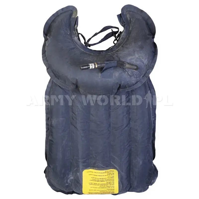 Kamizelka Ratunkowa Life Preserver Yoke US Granatowa Oryginał Demobil BDB Taniej