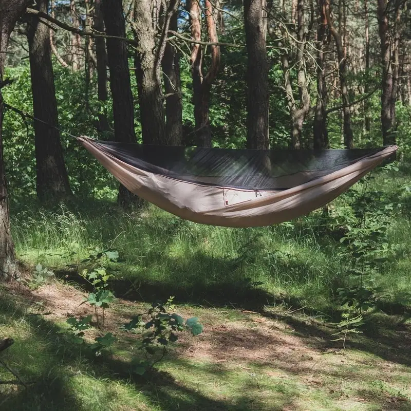 Hamak Lekki Turystyczny Ważka V1 + Moskitiera TigerWood Pustynny Oferta