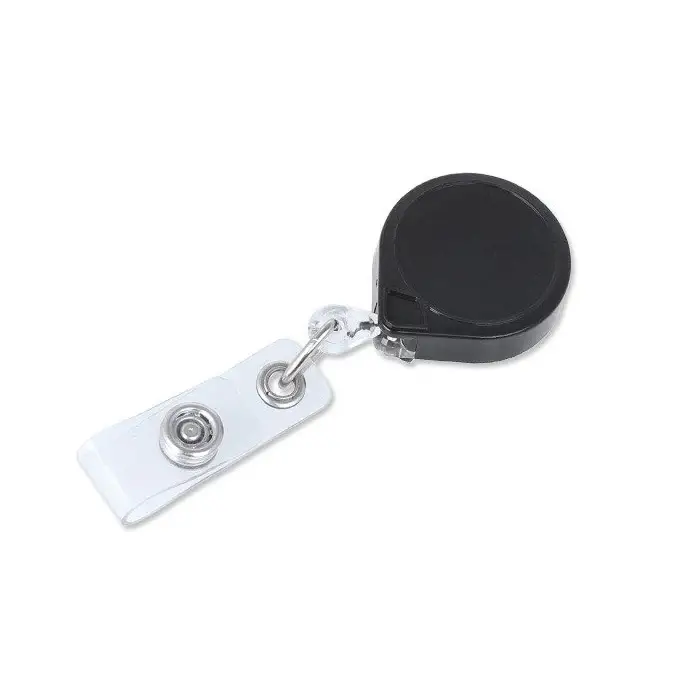 Nowość Retraktor KEY-BAK MINI-BAK ID Badge Reel Czarny (0057-005)