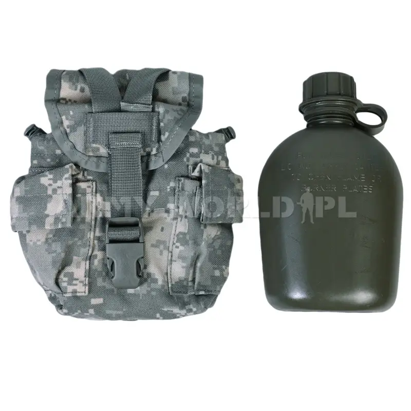 Ograniczona ilość Manierka US Army 1L + Pokrowiec UCP Oryginał Demobil DB
