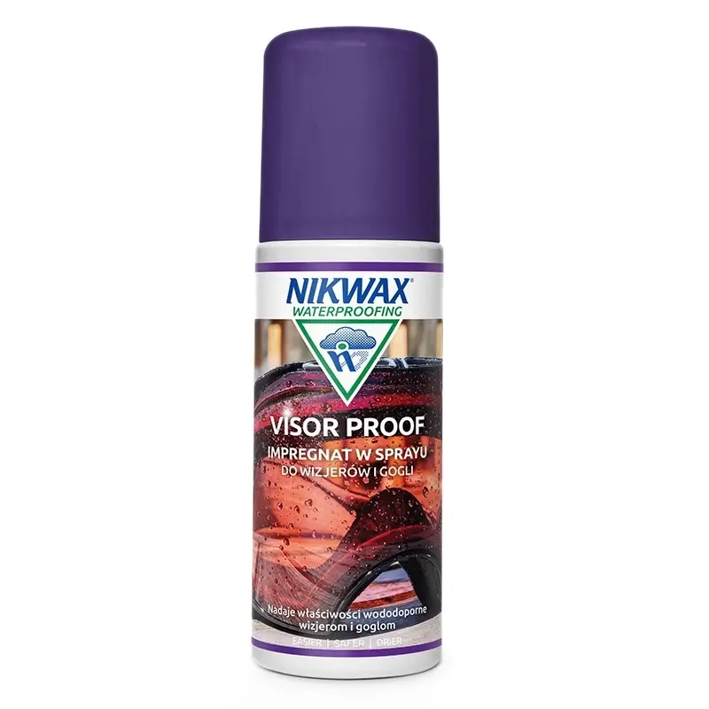 Kup online Impregnat Do Wizjerów i Gogli Visor Proof Nikwax 125 ml Spray