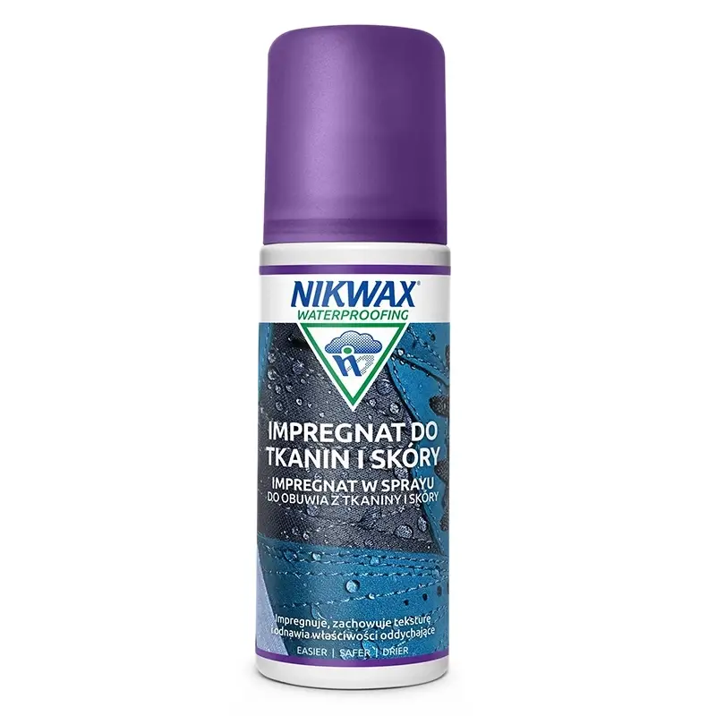 Tani Impregnat Do Obuwia z Tkaniny i Skóry Nikwax 125 ml Spray
