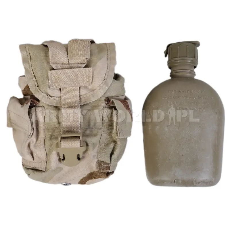 Manierka US Army 1 L + Pokrowiec Molle 3 Color Oryginał Demobil DB Zamów teraz