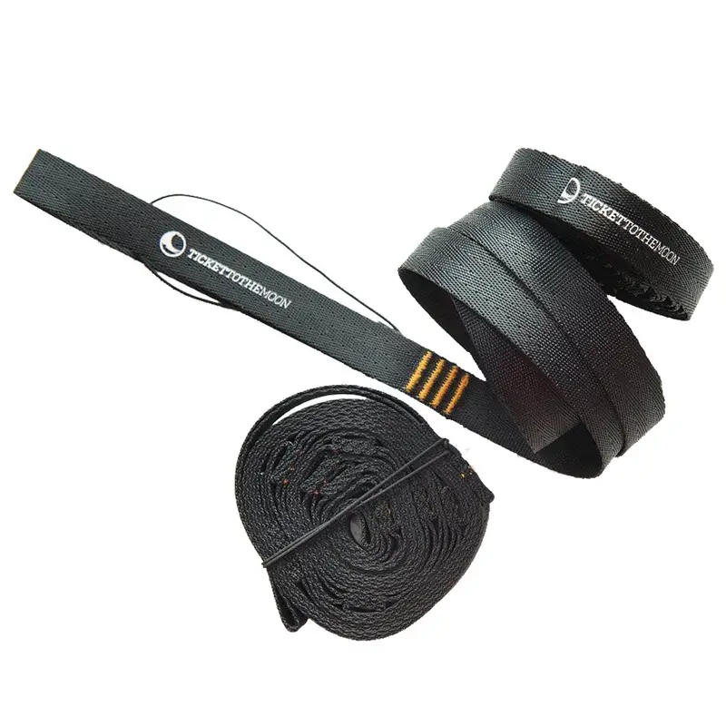 Zawieszenie Moon Straps Webbing Ticket to the Moon Czarne (TMSTRAP) Do wyczerpania zapasów