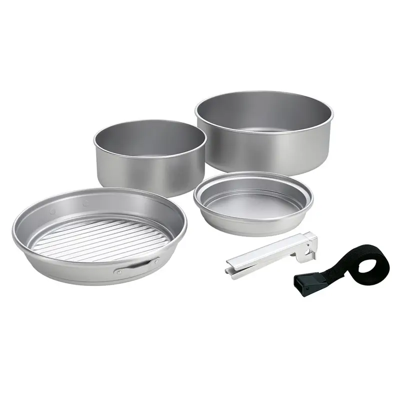 Zestaw Naczyń Turystycznych Aluminiowy Trekking Kit 5Elementów Campingaz Nie przegap