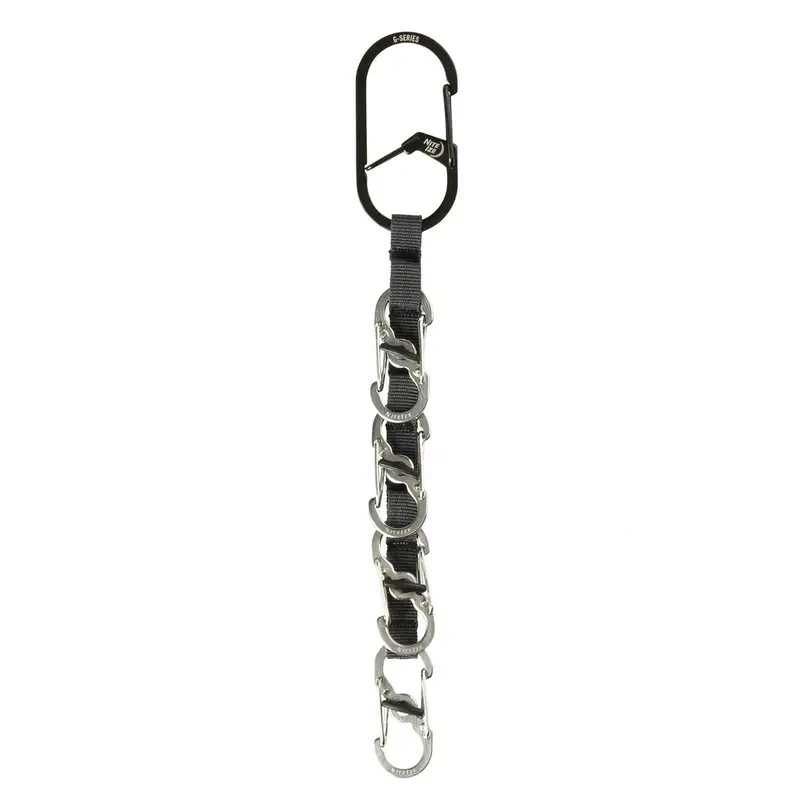 Bezpieczna płatność Karabińczyk GearLine Mini Key Organizer Stalowy Nite Ize Czary (GLMK-A1-R3)