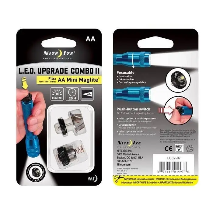 Moduł Do Latarki LED Upgrade II Combo Nite Ize (Mini AA - LUC2-07) Promocja